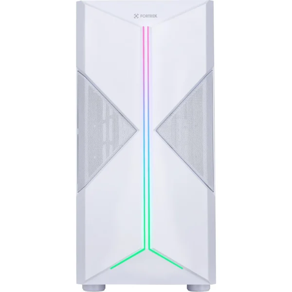 Gabinete Gamer Fortrek Holt Mid Tower RGB Branco - Image 3